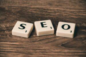 Pièces de scrabble SEO